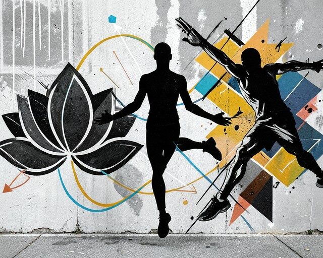 Символизм духовного развития и реального действия, медитация и жизнь, баланс внутреннего и внешнего