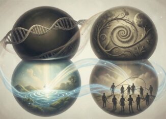 Четыре фактора духовного развития человека: генетика, законы развития, окружающая среда, общество