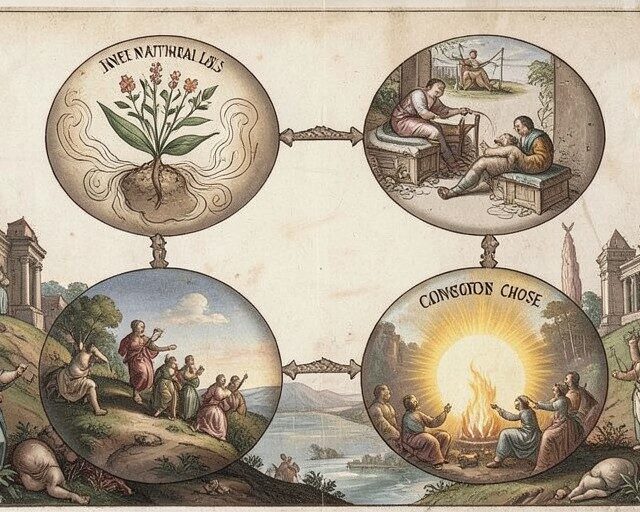 четыре фактора духовного развития человека наследственность законы условия выбор