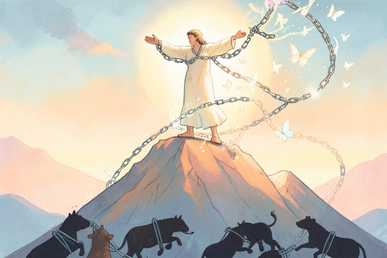 отпускание привязанностей свобода отречение духовная практика