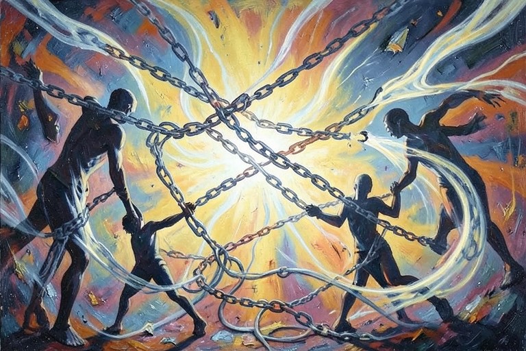 Цепляние привязанность к жизни разрыв связи освобождение от желания существования