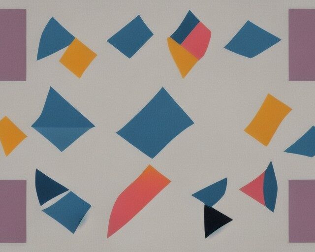 абстрактная композиция символизирующая освобождение от желаний и достижение внутреннего покоя