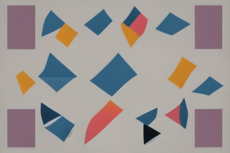 абстрактная композиция символизирующая освобождение от желаний и достижение внутреннего покоя